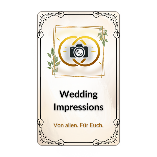 Wedding Impressions Tischkarten