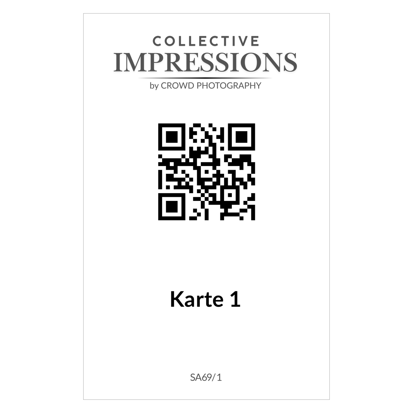 Collective Impressions 10x8er Set (für 10 Veranstaltungen)